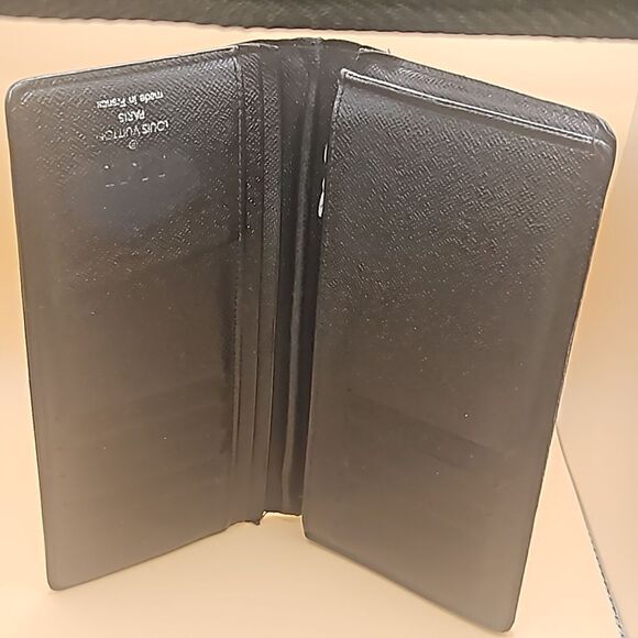 LOUIS VUITTON Brazza Damier Graphite Wallet Authentic Long - Picture 5 of 10